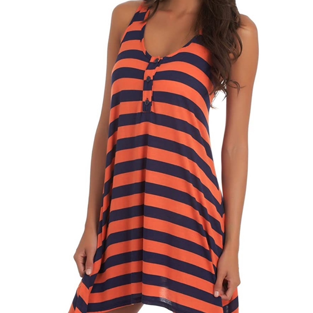 Splendid Women's Marcel Stripe Dress Cover-up